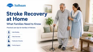 stroke recovery at home in Pakistan